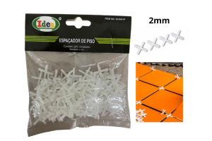 IDEA 8491 ESPACADOR PISO MOD X 2 MM 200 PECAS