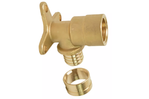 PEX COTOVELO FEMEA FIXA 16 X 1/2 BASE LONGA