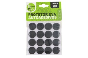 HM536 PROTETOR REDONDO ADESIVO 2 CM 32 PECAS