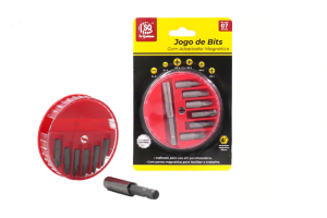  JOGO BITS C/ADAPTADOR 07 PECAS