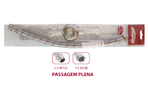 MQ FLEXIVEL AGUA PLENA 300 MM 3/4 X 1/2 1461