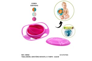 TIGELA 360 GRAUS PARA BABY ANTI DERRAMAMENTO