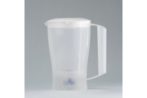 Copo Liquidificador Black & Decker Clean IB 810 / IB 850 / IB900 Translucido Tampa (Branca) Mebrasi