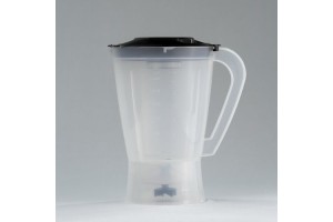 Copo Liquidificador Britânia Diamante / Electrolux Chef Translucido Tampa (Preta ou Branca) Mebrasi