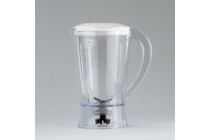 Copo Liquidificador Britânia Diamante / Electrolux Chef Cristal Tampa (Branca) Mebrasi