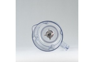 Copo Liquidificador Mondial L-1000/1100/1200 Multiprocessador Sangel Cristal Tampa (Vermelha) Mebrasi