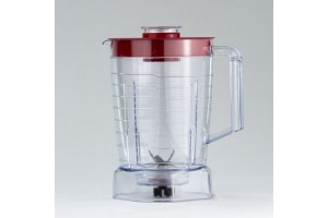 Copo Liquidificador Oster Power 1400w Full Sangel Cristal Tampa (Preta ou Verm.) Mebrasi