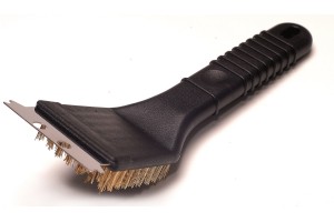 IDEA 3140 ESCOVA ACO C/RASPADOR P/CHURRASQUEIRA