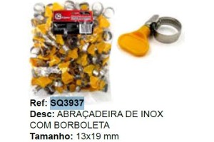 SQ3937 ABRACADEIRA ALEMA 13/19 C/BORBOLETA