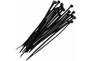 LOTUS 3214 ABRACADEIRA PRETA 4,8 X 500 MM 100 PCS