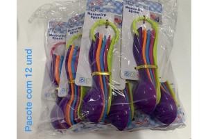 COLHER MEDIDORA 05 PECAS MEASURING SPOON