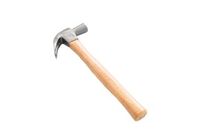 MARTELO CABO MADEIRA UNHA 25 MM 200 GRAMAS