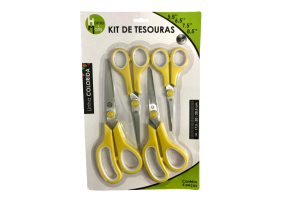 HM135 KIT TESOURA 04PCS 5,5 - 6,5 - 7,5 - 8,5