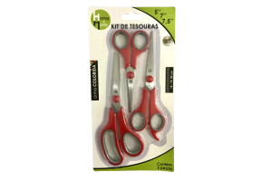 HM133 KIT TESOURA 03PCS 5 - 7 - 7,5