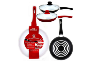 SQ3752 FRIGIDEIRA CERAMICA C/ TAMPA 24 CM