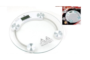 SQ2306 BALANCA DIGITAL BANHEIRO 180 KG REDONDA