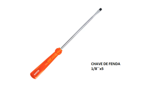 RAYCO CHAVE FENDA PRO 1/8 X 5 CRV