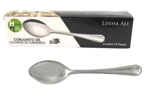 HM268 ALI COLHER SOBREMESA CAIXA 12 UND