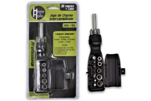 HM186 JOGO CHAVES INTERCAMBIAVEIS 18 PONTAS