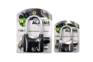 HM364 TRAVA COM ALARME MOTO - CADEADO