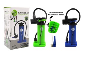 HM101 BOMBA DE AR PE BICO DUPLO
