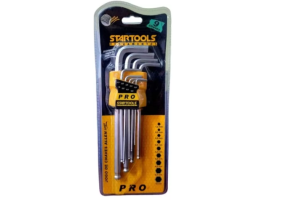 STARTOOLS 0043 JOGO CHAVE ALLEN LONGA 09 PECAS