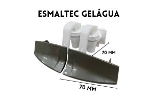 Torneira de Filtro Gelagua Quadrada Par (Direita e Esquerda)