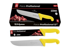 SQ4603AM FACA PROFISSIONAL CABO AMARELO 12