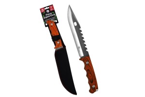  Faca Esportiva 34CM Cabo Madeira