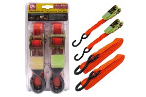 Prendedor de Carga Catracado 4,5 m. x 2,5 cm. Cap. Tração 500KG