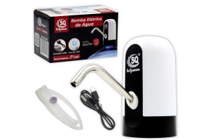 Bomba de água para garrafão recarregável
